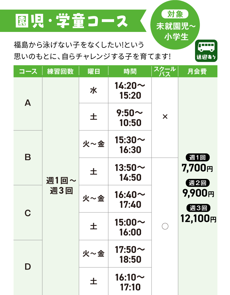 園児・学童コース